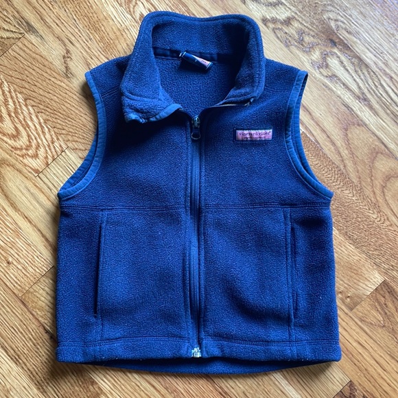 Vineyard Vines Other - Vineyard Vines Kids Fleece Vest in Deep Blue